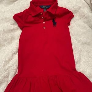 Big Pony Mesh Polo Dress